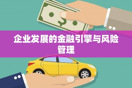 卓尼企业发展的金融引擎与风险管理