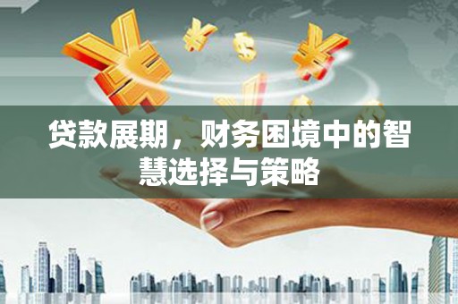 卓尼贷款展期，财务困境中的智慧选择与策略