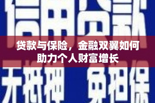 卓尼贷款与保险，金融双翼如何助力个人财富增长