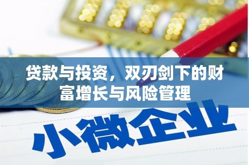 卓尼贷款与投资，双刃剑下的财富增长与风险管理