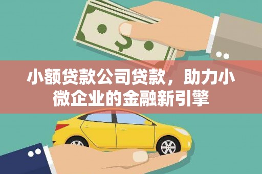 卓尼小额贷款公司贷款，助力小微企业的金融新引擎