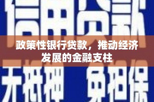 卓尼政策性银行贷款，推动经济发展的金融支柱