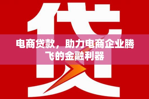 卓尼电商贷款，助力电商企业腾飞的金融利器