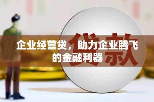 卓尼企业经营贷，助力企业腾飞的金融利器