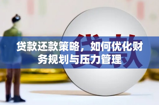 卓尼贷款还款策略，如何优化财务规划与压力管理
