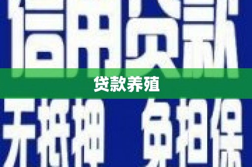 卓尼贷款养殖