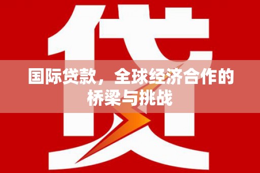 卓尼国际贷款，全球经济合作的桥梁与挑战