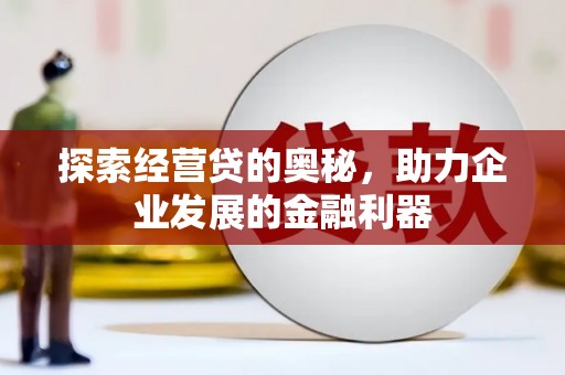 卓尼探索经营贷的奥秘，助力企业发展的金融利器