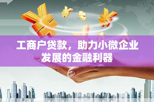 卓尼工商户贷款，助力小微企业发展的金融利器