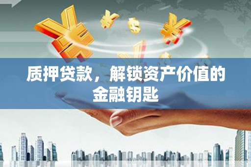 卓尼质押贷款，解锁资产价值的金融钥匙