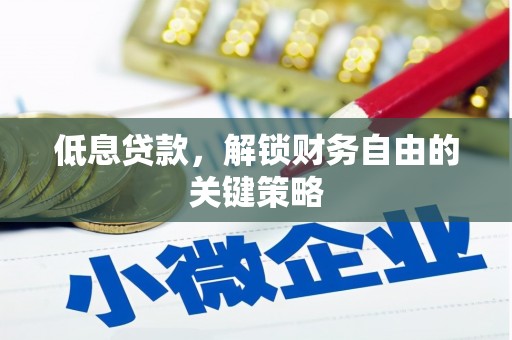 卓尼低息贷款，解锁财务自由的关键策略