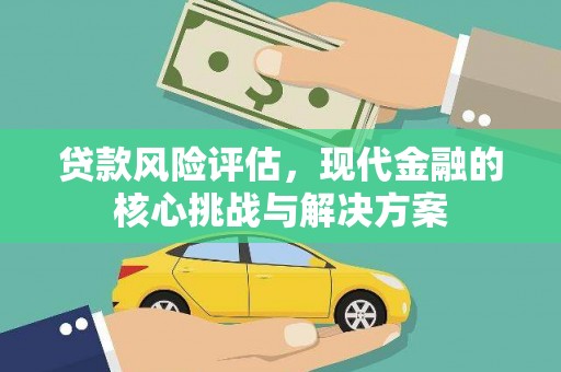 卓尼贷款风险评估，现代金融的核心挑战与解决方案