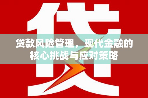 卓尼贷款风险管理，现代金融的核心挑战与应对策略
