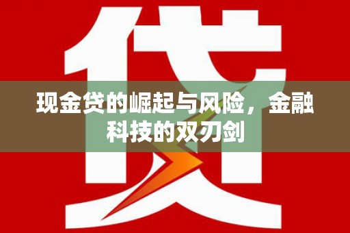 卓尼现金贷的崛起与风险，金融科技的双刃剑