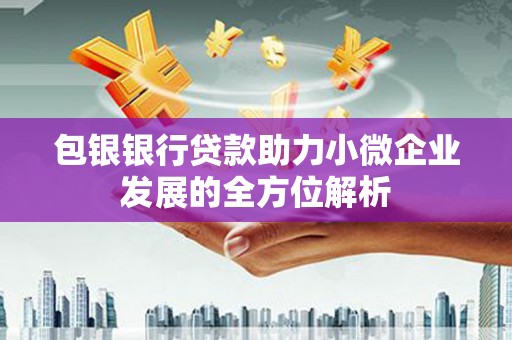 卓尼包银银行贷款助力小微企业发展的全方位解析