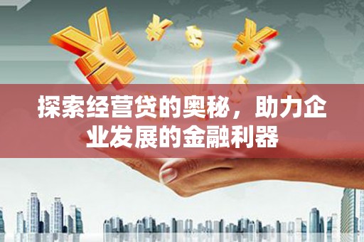 卓尼探索经营贷的奥秘，助力企业发展的金融利器