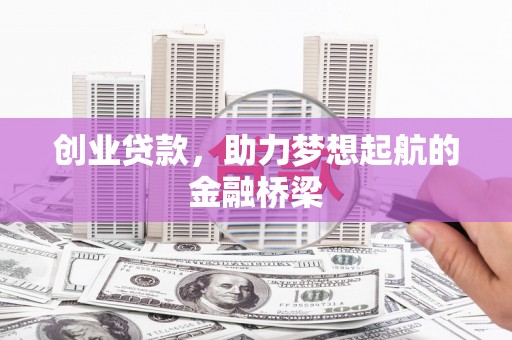 卓尼创业贷款，助力梦想起航的金融桥梁