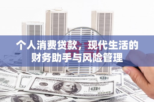 卓尼个人消费贷款，现代生活的财务助手与风险管理