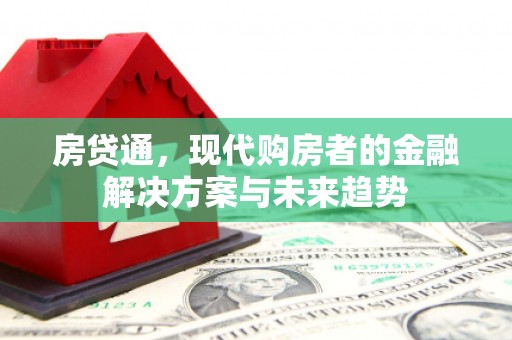 卓尼房贷通，现代购房者的金融解决方案与未来趋势