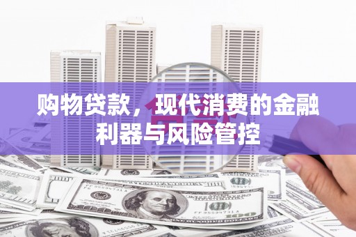 卓尼购物贷款，现代消费的金融利器与风险管控