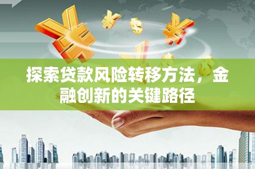 卓尼探索贷款风险转移方法，金融创新的关键路径