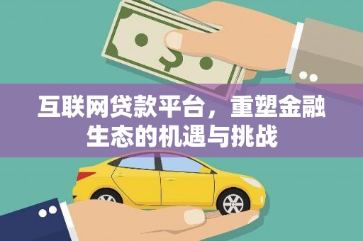 卓尼互联网贷款平台，重塑金融生态的机遇与挑战