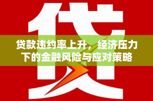 卓尼贷款违约率上升，经济压力下的金融风险与应对策略