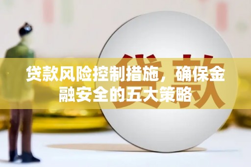 卓尼贷款风险控制措施，确保金融安全的五大策略