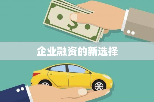 卓尼企业融资的新选择
