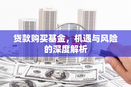 卓尼贷款购买基金，机遇与风险的深度解析
