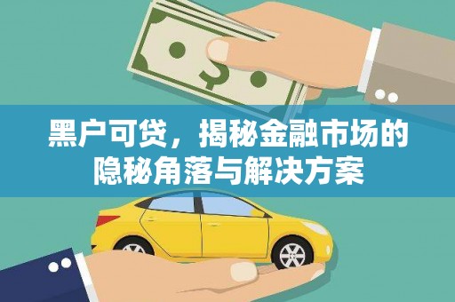 卓尼黑户可贷，揭秘金融市场的隐秘角落与解决方案