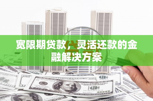 卓尼宽限期贷款，灵活还款的金融解决方案