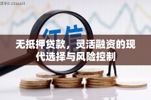 卓尼无抵押贷款，灵活融资的现代选择与风险控制