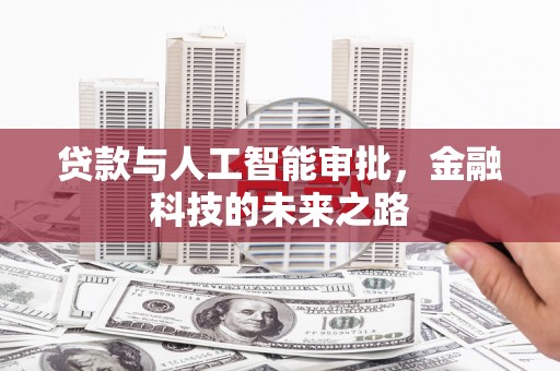 卓尼贷款与人工智能审批，金融科技的未来之路