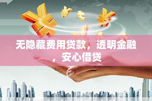 卓尼无隐藏费用贷款，透明金融，安心借贷
