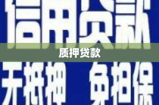 卓尼质押贷款