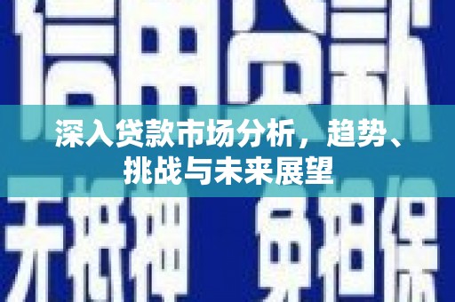 卓尼深入贷款市场分析，趋势、挑战与未来展望