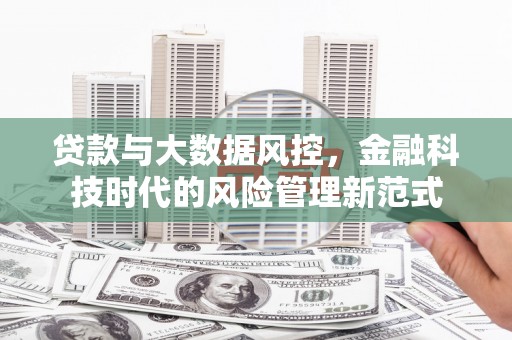 卓尼贷款与大数据风控，金融科技时代的风险管理新范式