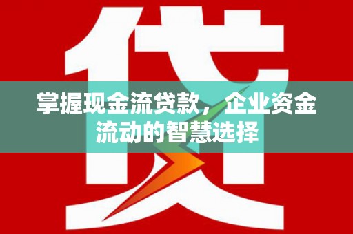 卓尼掌握现金流贷款，企业资金流动的智慧选择