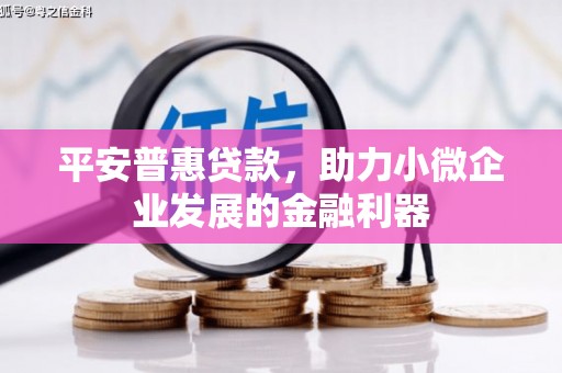 卓尼平安普惠贷款，助力小微企业发展的金融利器
