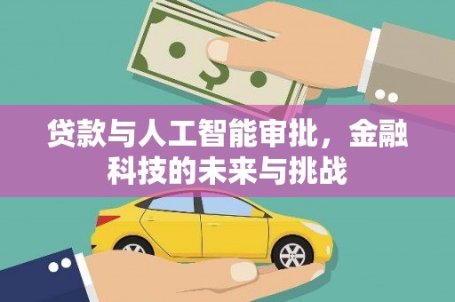 卓尼贷款与人工智能审批，金融科技的未来与挑战