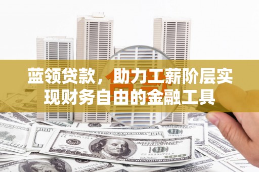 卓尼蓝领贷款，助力工薪阶层实现财务自由的金融工具