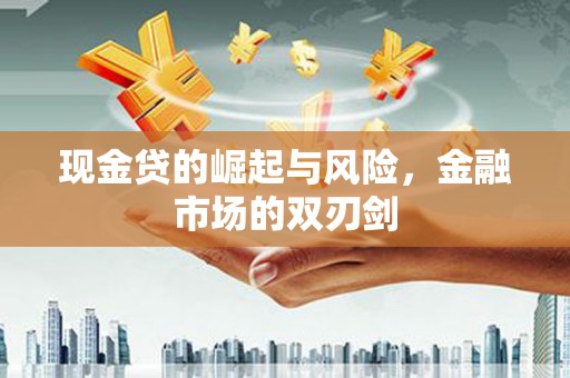 卓尼现金贷的崛起与风险，金融市场的双刃剑