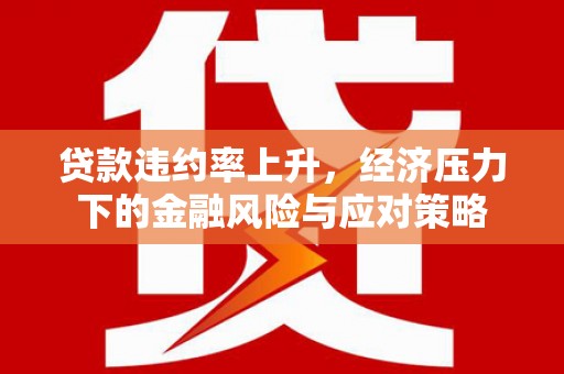 卓尼贷款违约率上升，经济压力下的金融风险与应对策略