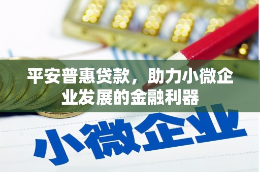 卓尼平安普惠贷款，助力小微企业发展的金融利器