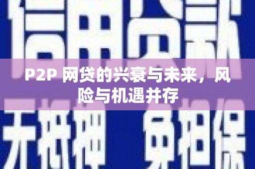 卓尼P2P 网贷的兴衰与未来，风险与机遇并存
