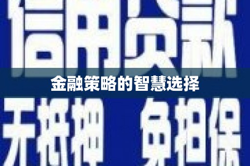 卓尼金融策略的智慧选择